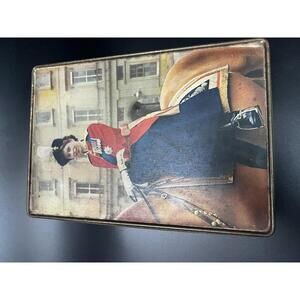 1953 Queen Elizabeth Tin Biscuit Box